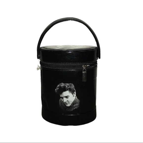 NWT Elvis Presley Black Hand Bag - Picture 1 of 5